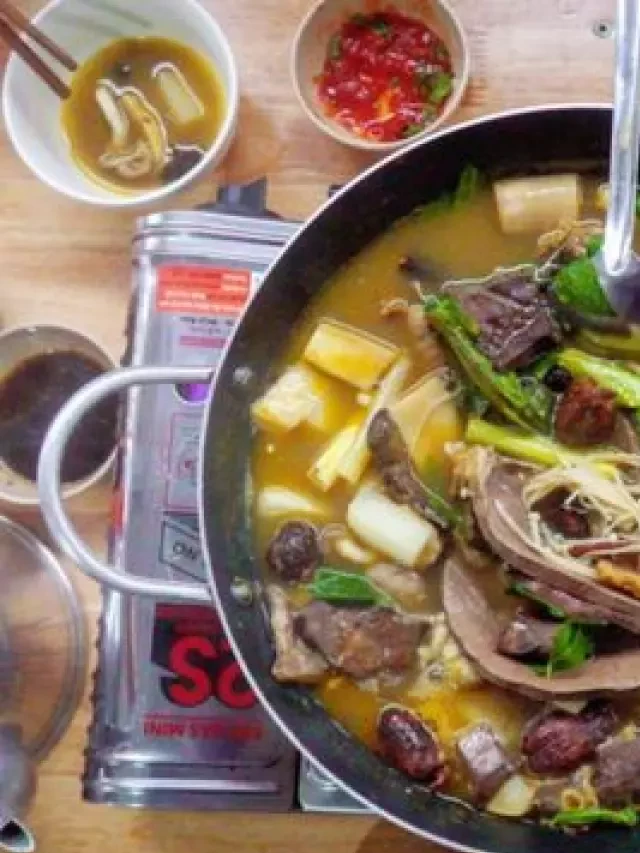   Hướng dẫn cách làm lẩu thắng cố Sapa đậm vị Tây Bắc