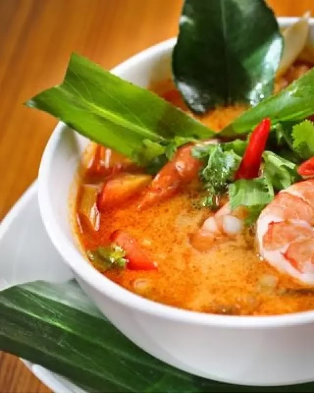   Hướng dẫn cách nấu canh tôm yum thái chua cay ngon tuyệt