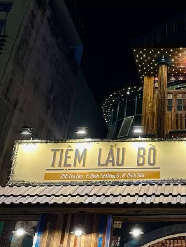   Top 8 quán lẩu bò Quận 3 ngon cho dân "sành ăn" Sài Thành