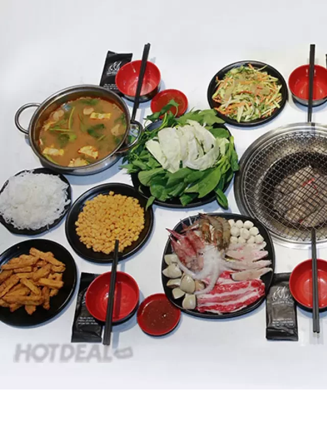  Lẩu Nướng Đường Tàu - Một Combo Tuyệt Vời Dành Cho 04-06 Người