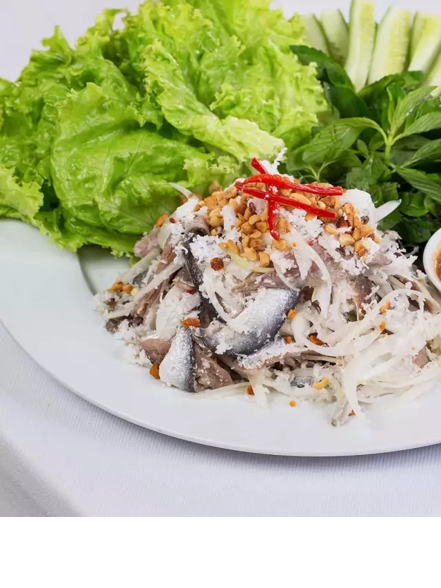   Cách làm gỏi cá trích Phú Quốc và gỏi cá trích Nam Ô ngon trứ danh