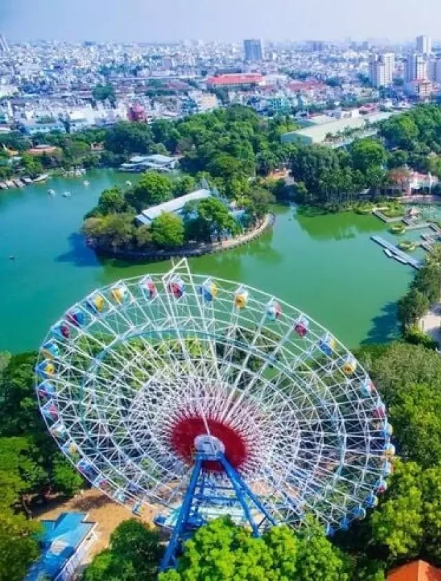   Khám phá, vui chơi LÊN RỪNG XUỐNG BIỂN tại Công viên Văn hóa Đầm Sen