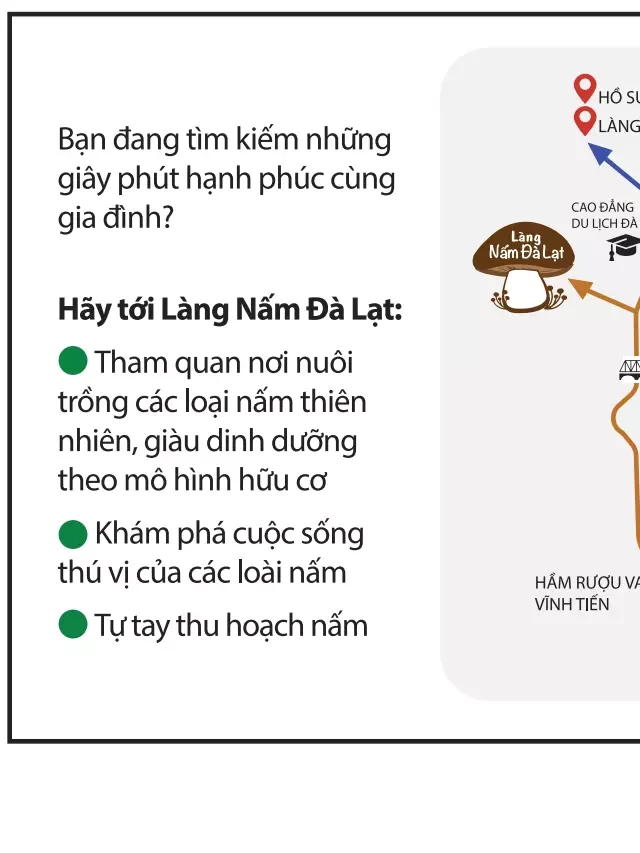   Làng Nấm Đà Lạt: Điểm tham quan độc lạ, hấp dẫn