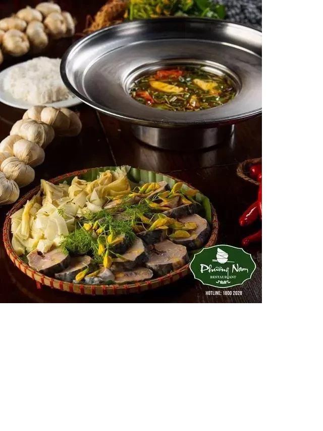   Lẩu cá tầm lá giang: Hương vị độc đáo của miền Nam