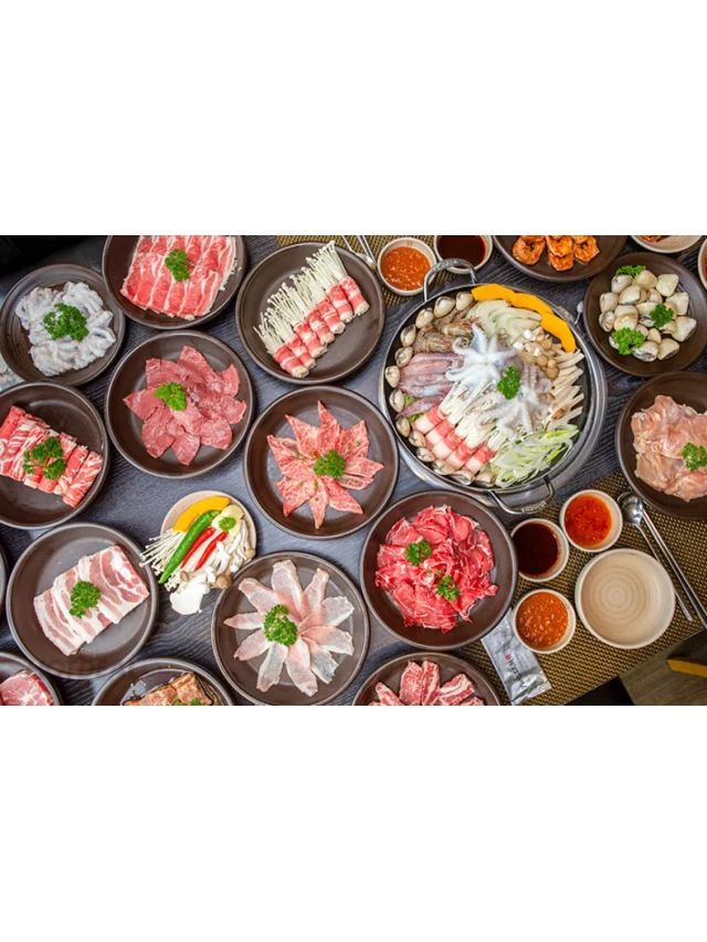   Yukssam BBQ - Khám phá Buffet Nướng &amp; Lẩu Hàn Quốc Menu VIP