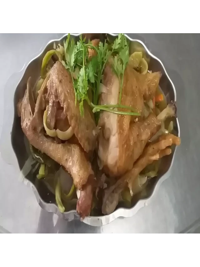   Vịt hấp dưa cải - Món ăn ưa chuộng của nhiều gia đình