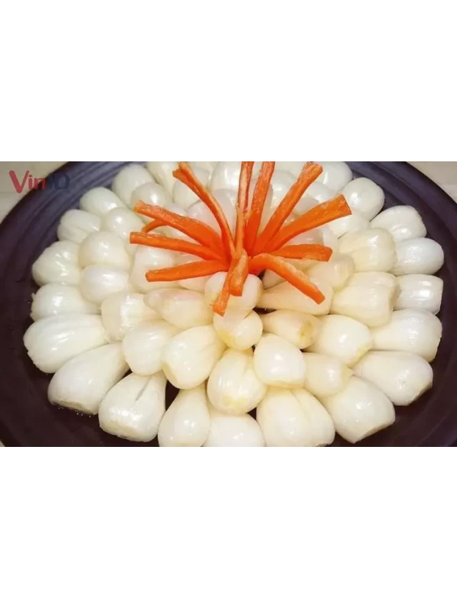   Bật mí 4 cách làm củ kiệu trắng giòn, ăn ngon hết ý
