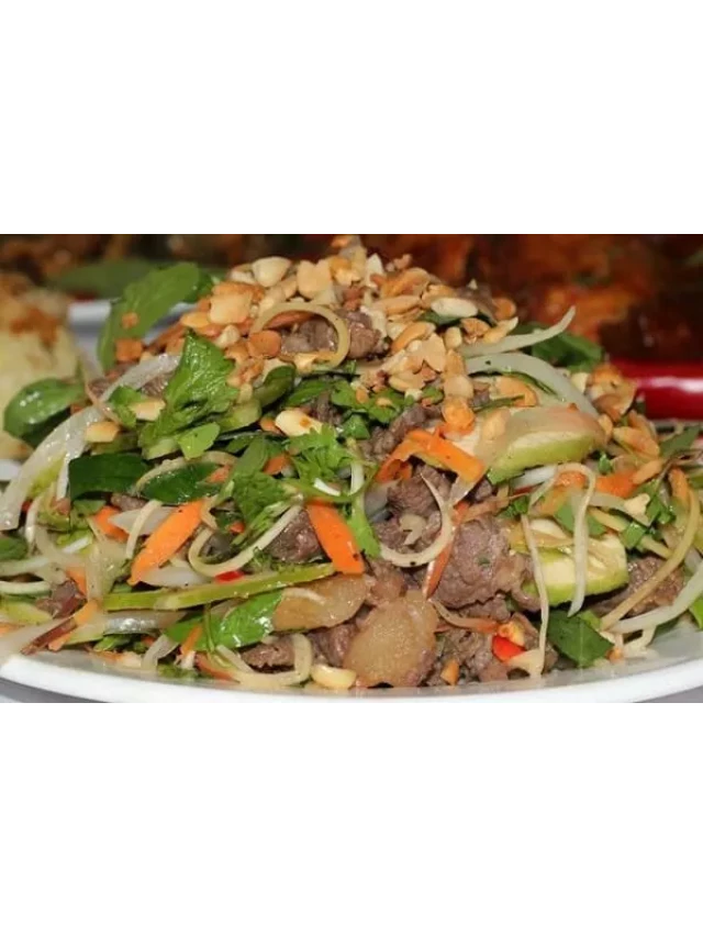   Công thức 30 món nộm độc đáo, thanh mát và ngon miệng