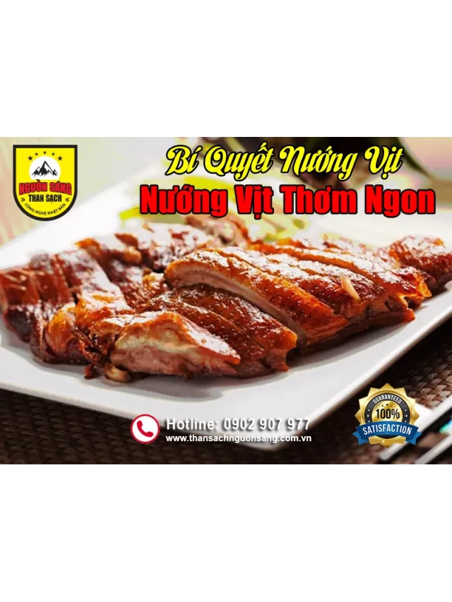   Bí quyết nướng Vịt Thơm Ngon bằng Than Không Khói (Than Hoa)