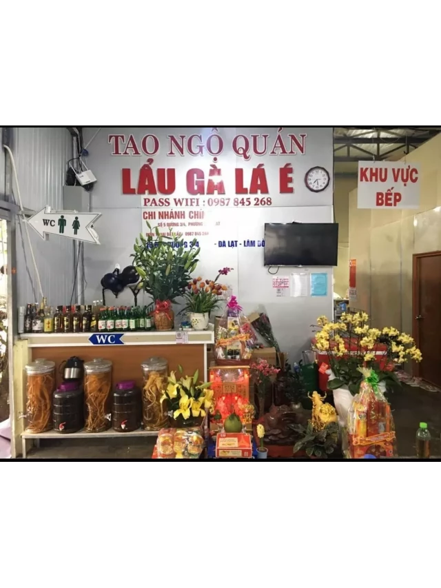   Lẩu gà lé é Tao Ngộ quán Đà Lạt – Thứ lẩu độc đáo ngon trứ danh