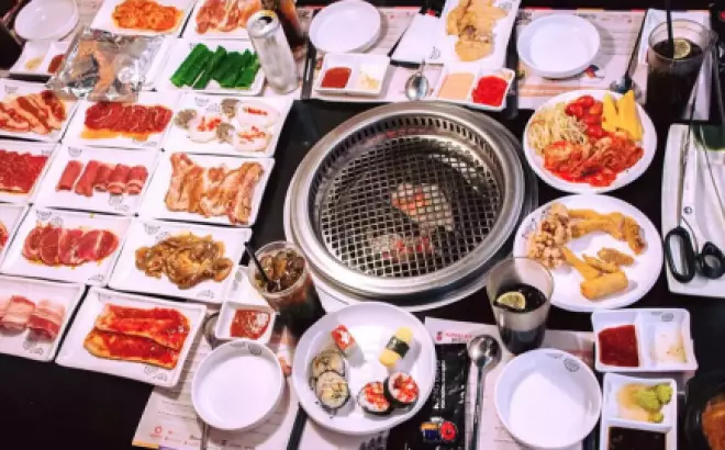 Tận hưởng hương vị Hàn Quốc tại King BBQ Vincom Huế