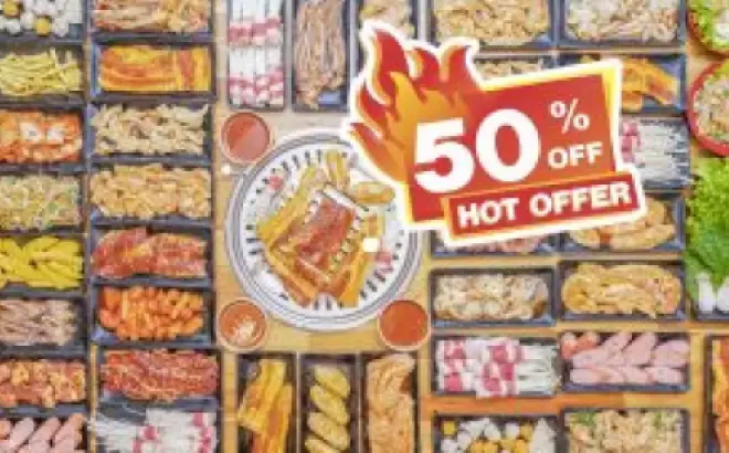 GIẢM GIÁ 50% BUFFET NƯỚNG – Ăn Tẹt Ga Mà Chẳng Cần Lo Về Giá