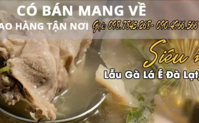 Địa chỉ lẩu gà lá é đường 3/4: Một trải nghiệm hương vị đặc biệt tại Đà Lạt